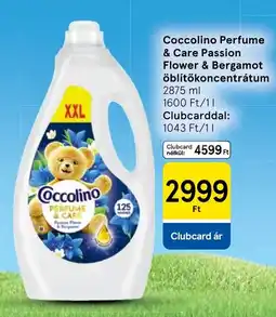 Tesco Coccolino Perfume & Care Passion Flower & Bergamot öblítőkoncentrátum ajánlat