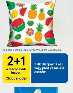 Tesco Díszpárna vagy pléd ajánlat