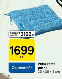Tesco Puha kerti párna ajánlat