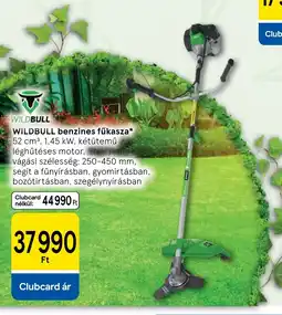 Tesco Wildbull benzines fűkasza ajánlat