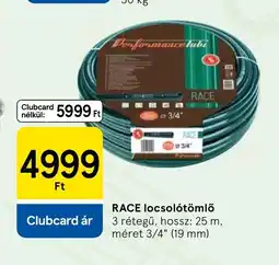 Tesco Race locsolótömlő ajánlat