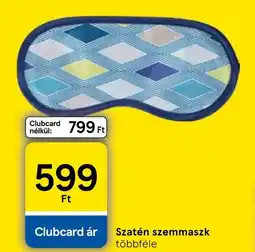 Tesco Szatén szemmaszk ajánlat