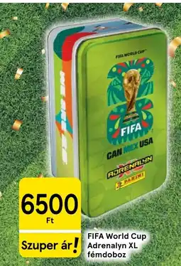 Tesco Fifa World Cup Adrenalyn XL fémdoboz ajánlat