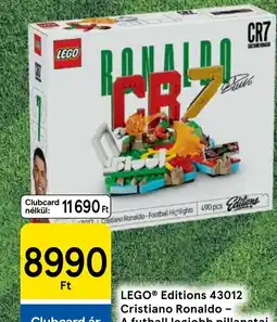 Tesco Lego Editions 43012 Cristiano Ronaldo – A futball legjobb pillanatai ajánlat