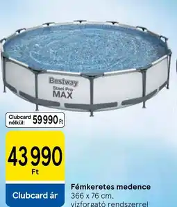 Tesco Bestway Fémkeretes medence ajánlat