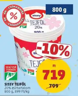 PENNY Sissy Tejföl ajánlat