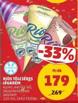 PENNY RIOS TÖLCSÉRES JÉGKRÉM ajánlat