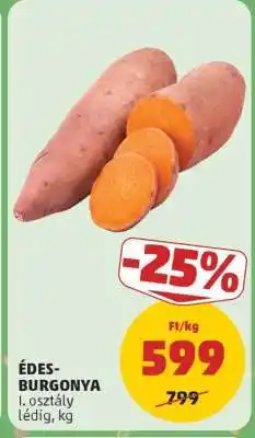 PENNY Édesburgonya ajánlat