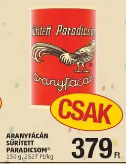 PENNY Aranyfácán Sűrített Paradicsom ajánlat