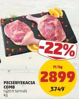 PENNY Pecsenyekacsa comb ajánlat
