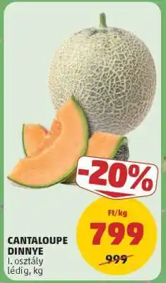 PENNY Cantaloupe dinnye ajánlat