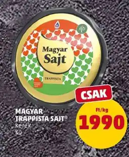PENNY Magyar Trappista Sajt ajánlat