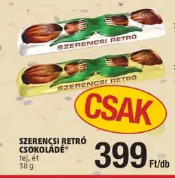 PENNY SZERENCSI RETRÓ CSOKOLÁDÉ ajánlat