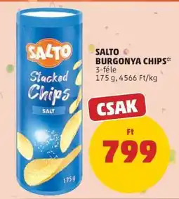 PENNY SALTO BURGONYA CHIPS ajánlat