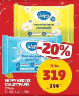 PENNY Wippy Nedves Toalettpapír ajánlat