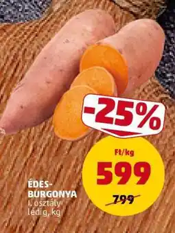 PENNY Édesburgonya ajánlat