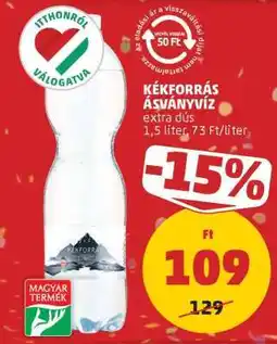 PENNY Kékforrás Ásványvíz ajánlat