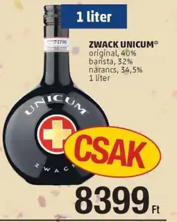 PENNY Zwack Unicum ajánlat
