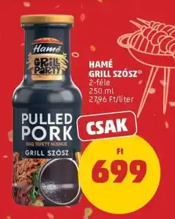 PENNY HAMÉ GRILL SZÓSZ ajánlat