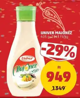 PENNY UNIVER﻿﻿ Majonéz ajánlat