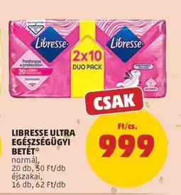 PENNY Libresse Ultra egészségügyi betét ajánlat