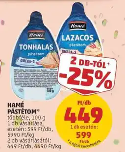 PENNY HAMÉ PÁSTÉTOM ajánlat