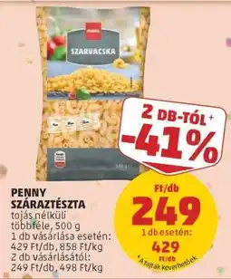 PENNY Penny Száraztészta ajánlat