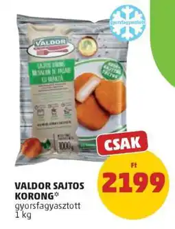 PENNY VALDOR SAJTOS KORONG ajánlat