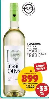 PENNY I LOVE BOR ajánlat