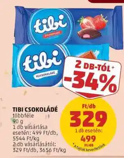 PENNY TIBI Csokoládé ajánlat