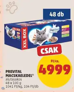 PENNY PREVITAL Macskaeledel ajánlat