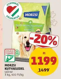 PENNY MORZSI KUTYAELEDEL ajánlat