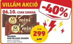 PENNY MAGNUM Mini Pálcikás Jégkrém ajánlat