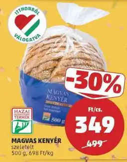 PENNY Magvas Kenyér ajánlat