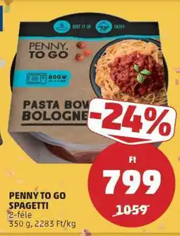 PENNY PENNY TO GO SPAGETTI ajánlat