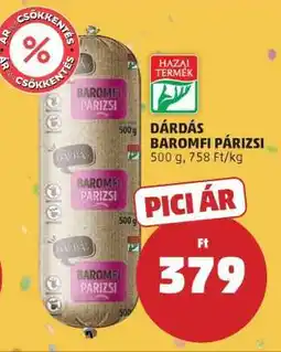 PENNY Dárdás Baromfi Párizsi ajánlat