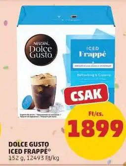 PENNY DOLCE GUSTO ICED FRAPPÉ ajánlat