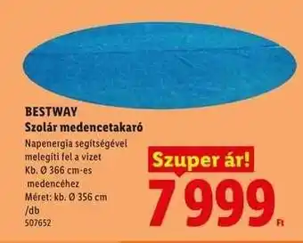 Bestway Szolár medencetakaró