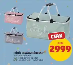 PENNY Hűtős bevásárlókosár ajánlat