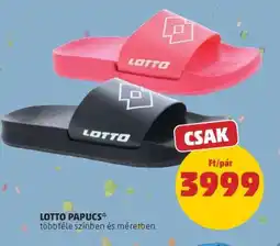 PENNY LOTTO PAPUCS ajánlat