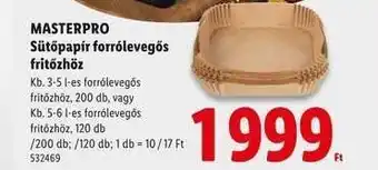 Lidl MASTERPRO ajánlat