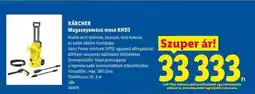 Lidl KÄRCHER Magasnyomású mosó KHD3 ajánlat