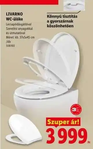 Livarno WC-ülőke