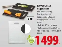 Lidl SILVERCREST Vágódeszka ajánlat