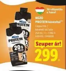 Lidl Mizo PROTE!N Kávésital ajánlat
