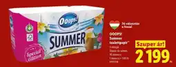 Lidl OOOPS! Summer toalettpapír ajánlat