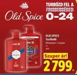 Lidl OLD SPICE Tusfürdő ajánlat