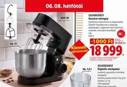 Lidl SILVERCREST Konyhai robotgép ajánlat