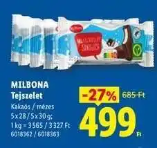 Lidl MILBONA Tejszelet ajánlat