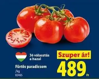 Fürtös paradicsom